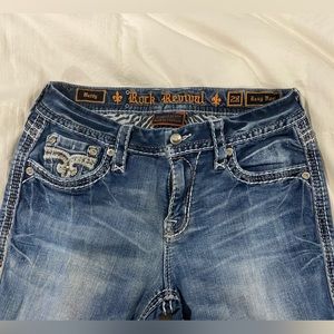 Women Rock Revival Jeans. Gently worn.